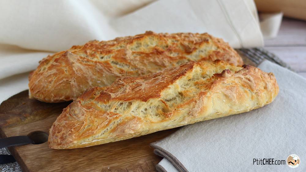 Faire sa baguette de pain maison avec cette recette express