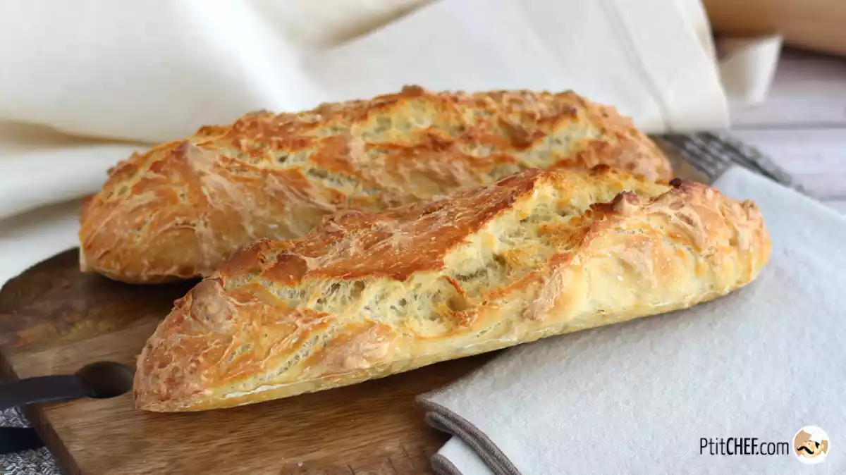 Faire sa baguette de pain maison avec cette recette express