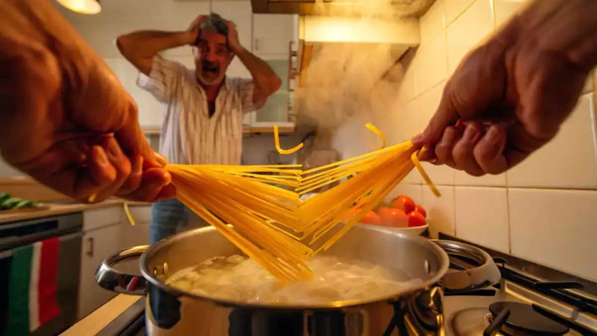 Ce geste que tout le monde fait avec les spaghettis agace profondément les Italiens...