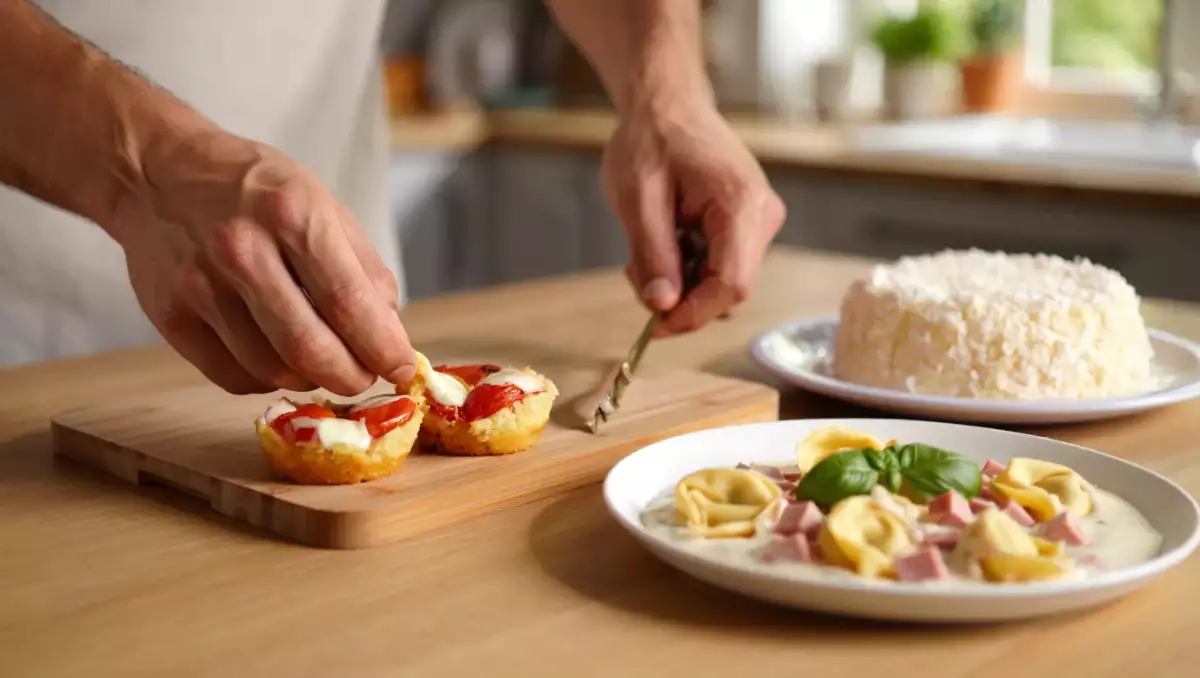 Menu du jour, 19 mai : une journée gourmande entre muffins, tortellinis et gâteau à la noix de coco