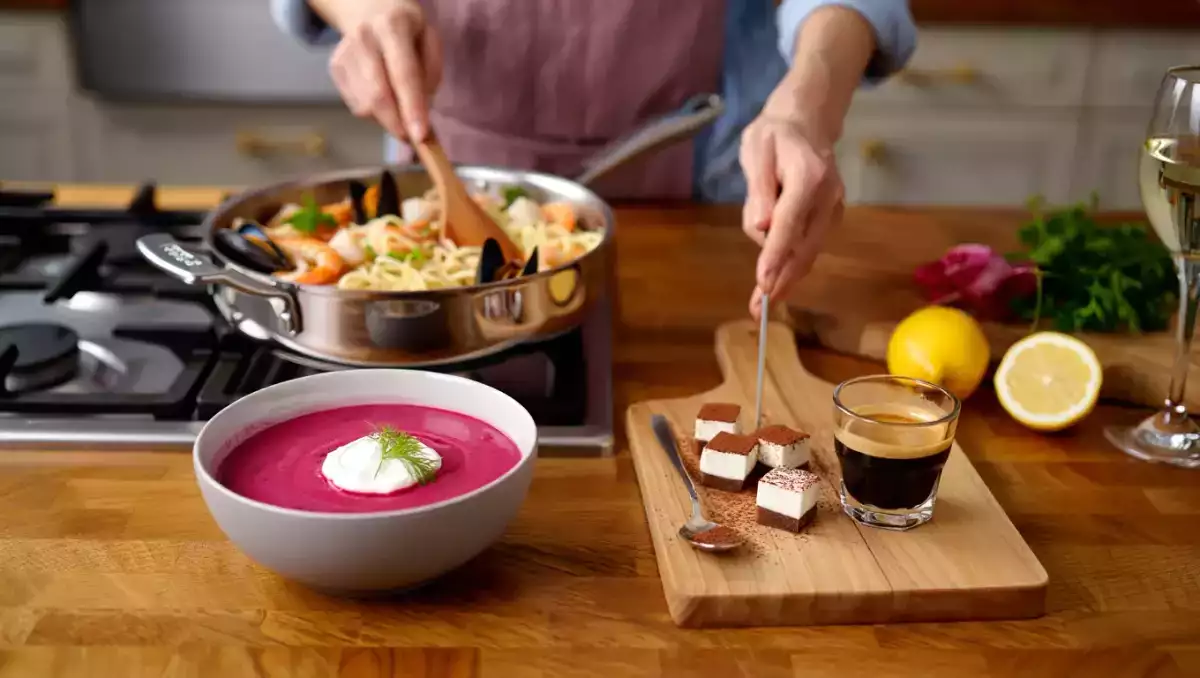 Menu du jour 21 mai : soupe, pâtes et dessert savoureux à découvrir