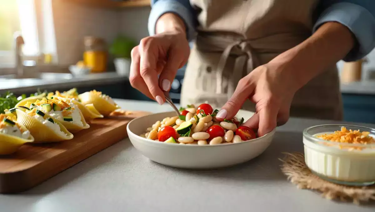 Menu du jour, 14 juin : une explosion de saveurs avec salade, pâtes et flan coco