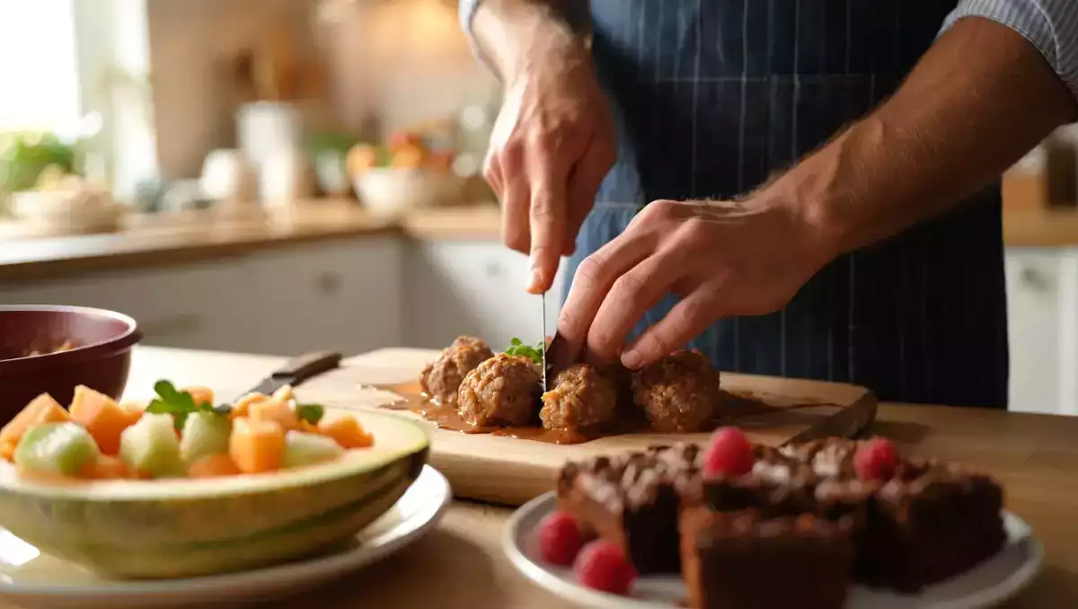 Menu du jour, 13 juin : fraîcheur estivale avec melon, boulettes et brownie