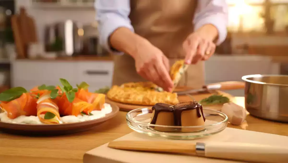 Menu sans gluten, 1 juin : des rouleaux de printemps, une galette savoureuse et un dessert crémeux au café