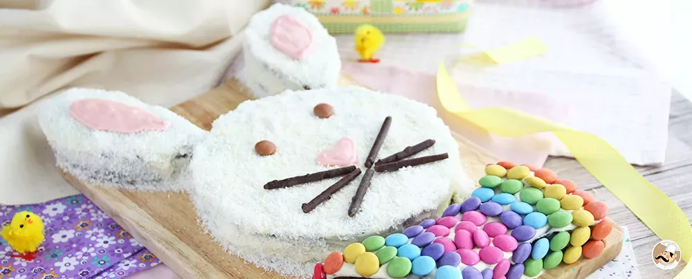 Les enfants vont adorer ce gâteau lapin pour Pâques!