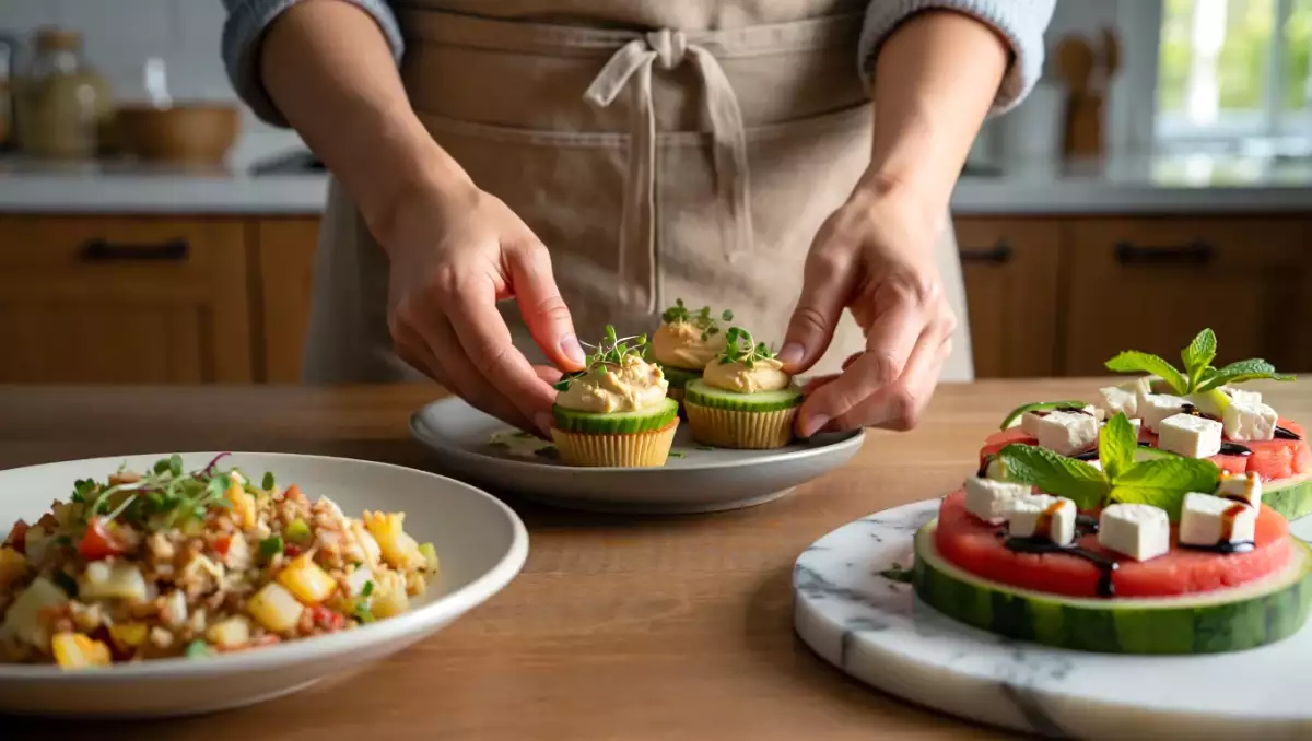 Menu sans gluten, 17 juillet : fraîcheur estivale avec cupcakes, morue portugaise et pizza de pastèque