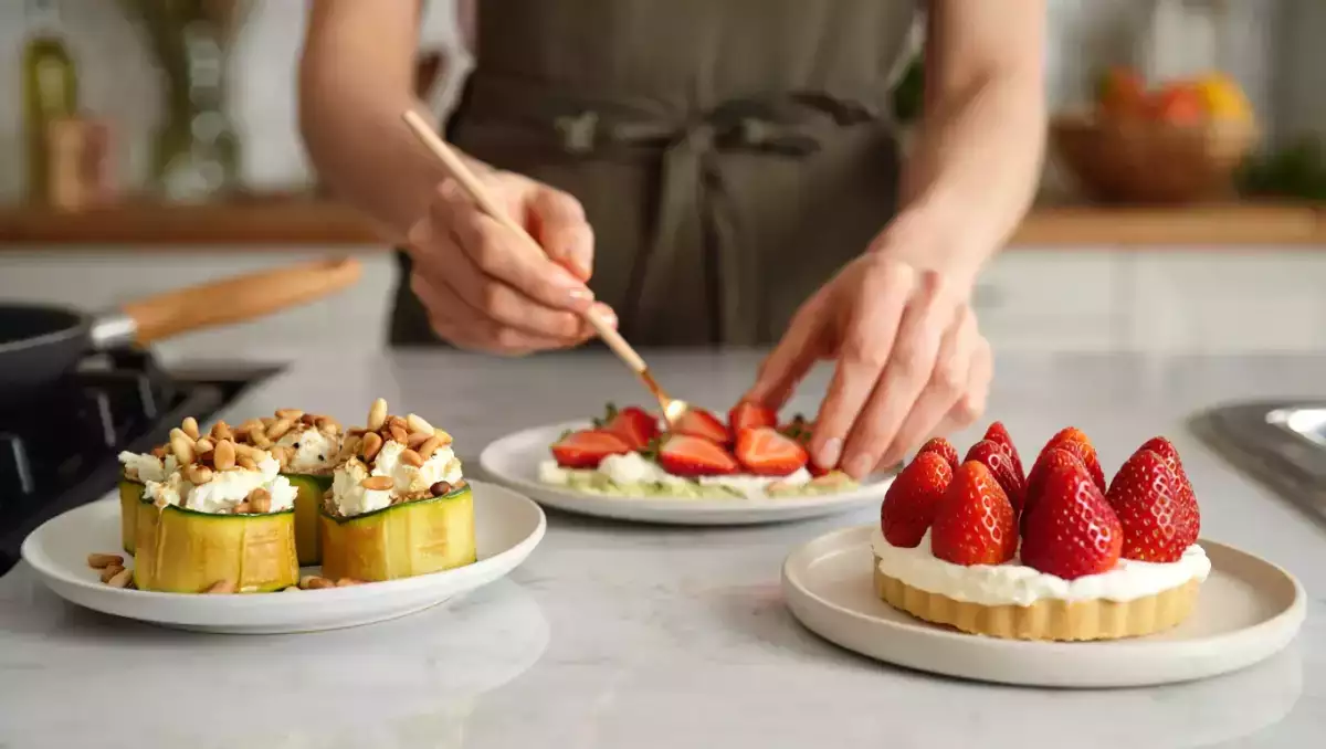 Menu végétarien, 16 juillet : courgettes, club sandwich et tarte aux fraises