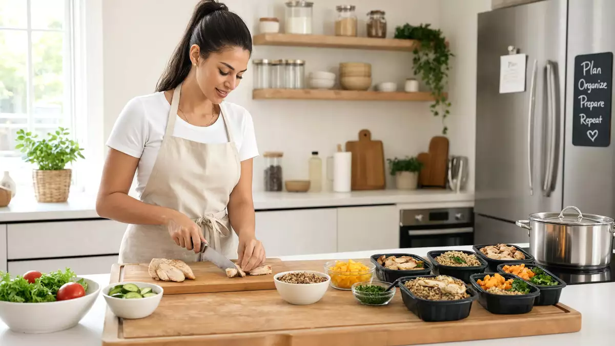 Cuisiner seulement 2 fois par semaine? La méthode toute simple pour gagner du temps sans manger toujours la même chose