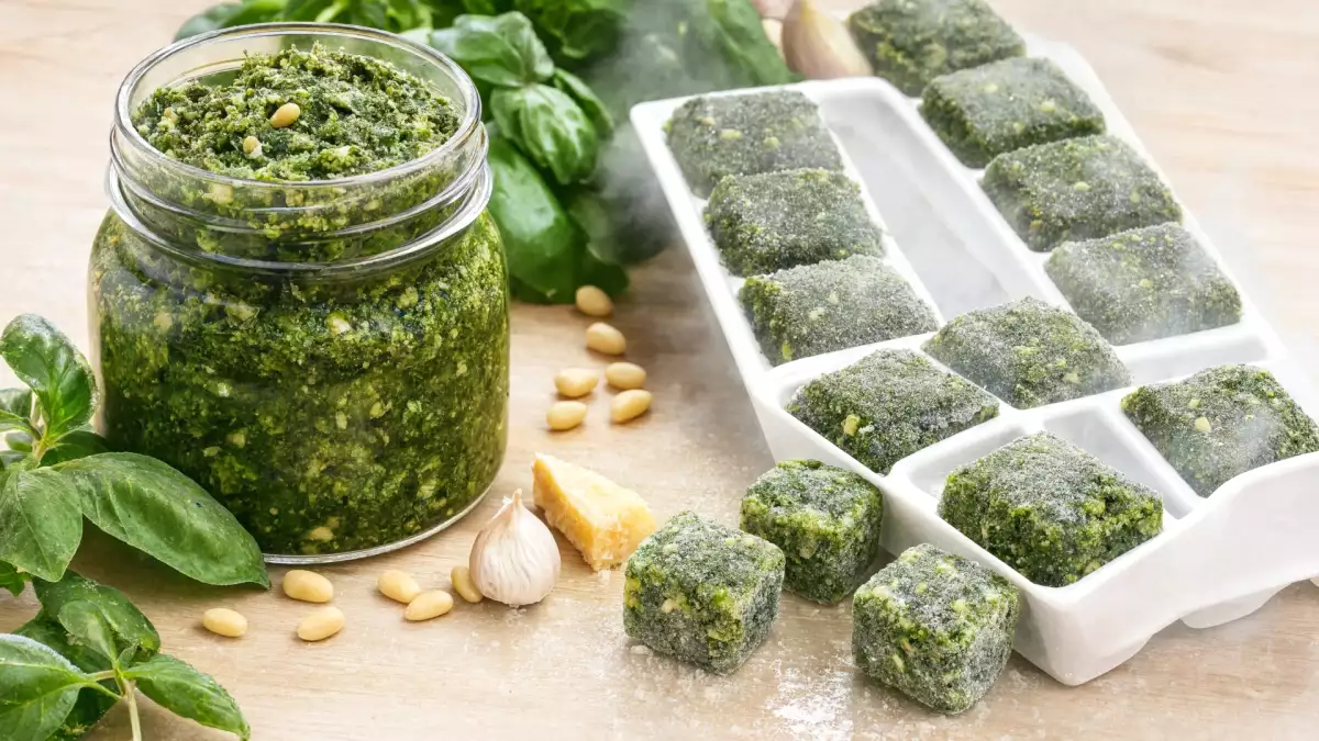 Comment congeler du pesto maison pour retrouver tout le parfum du basilic en hiver