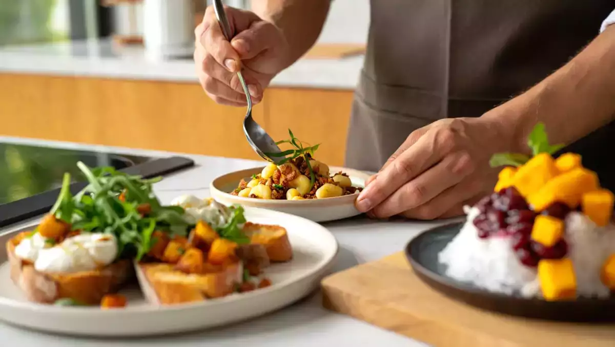 Menu du jour, 15 août : tartines sucrées-salées, salade de gnocchi croustillants et bingsu à la mangue