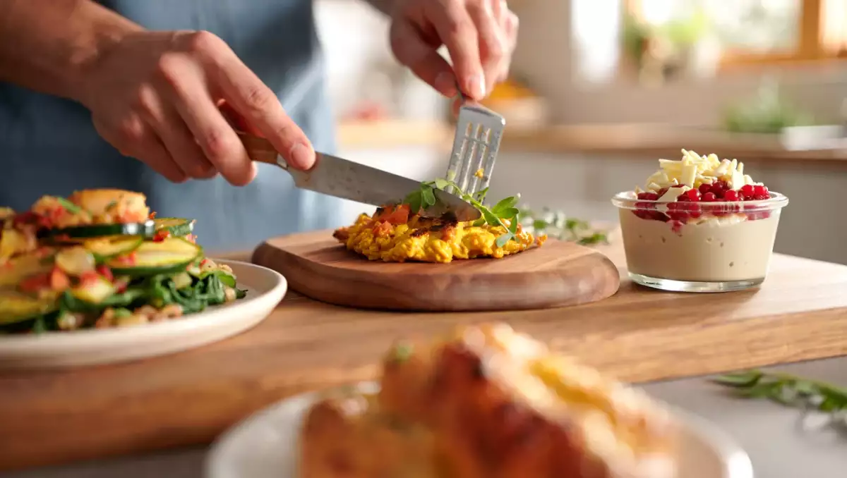 Menu végétarien, 31 août : pois chiches croustillants, lasagnes de courgettes et riz au lait de coco