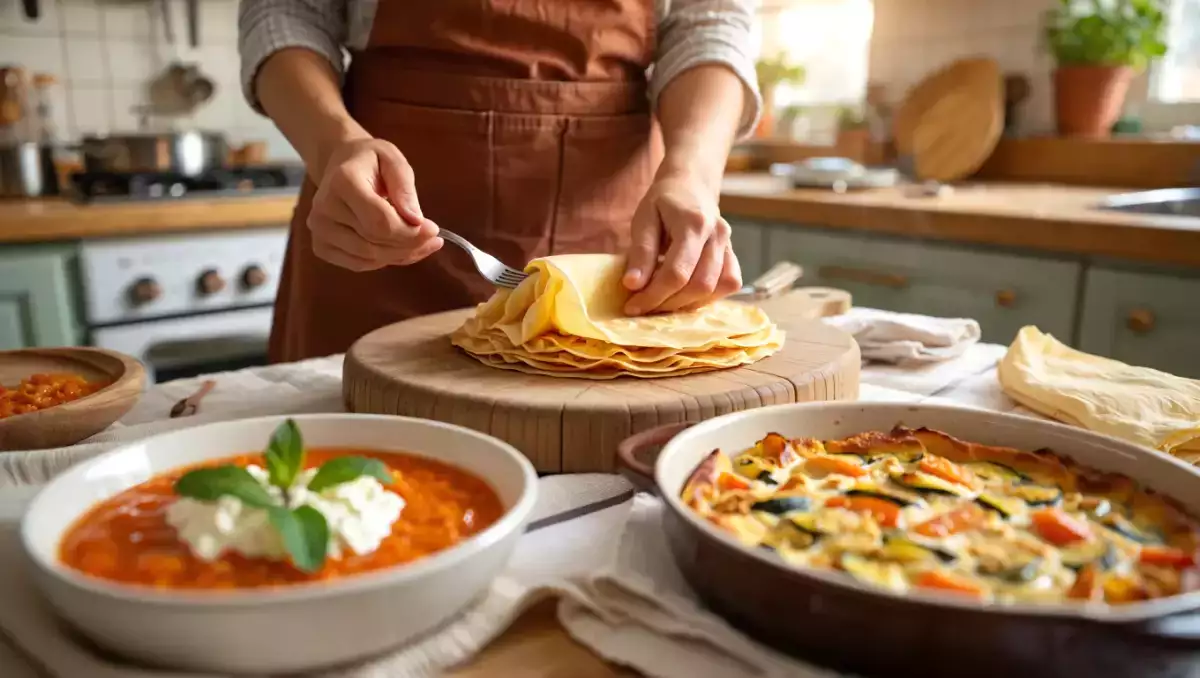 Menu végétarien, 9 août : gaspacho, clafoutis et crêpes
