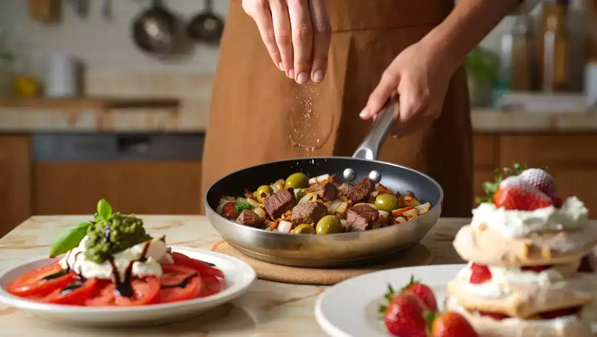 Menu sans gluten, 20 août : tomates, boeuf et pavlova