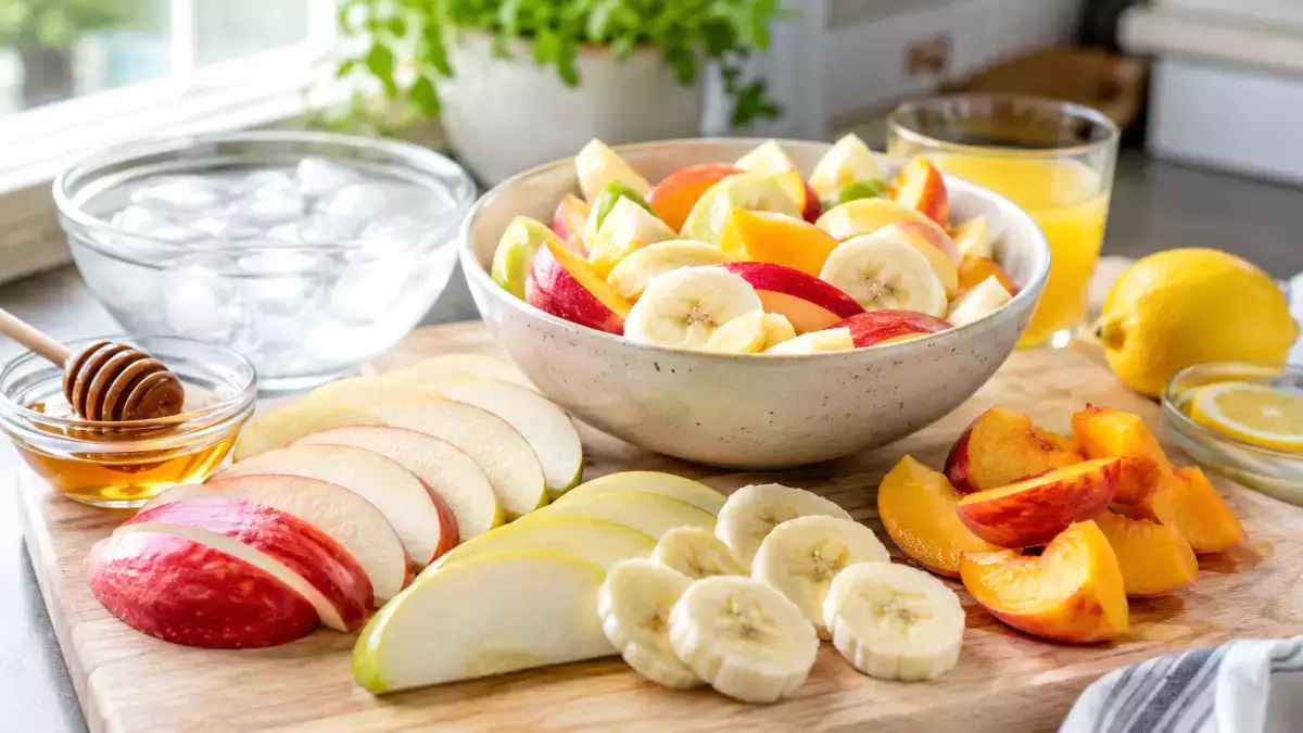 Les fruits coupés noircissent tout de suite ? Découvrez des astuces pratiques, autres que le citron, pour les conserver frais