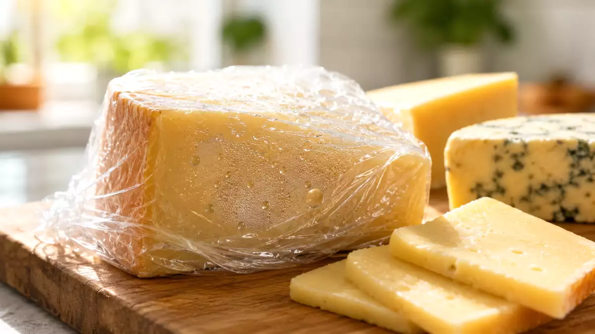Ne pas envelopper le fromage dans du film alimentaire quand il fait chaud, voici pourquoi