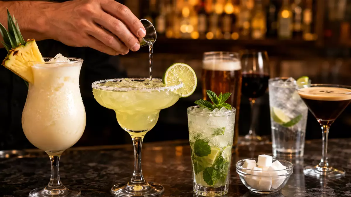 Cocktails, bière, vin : où se cachent vraiment les calories ?