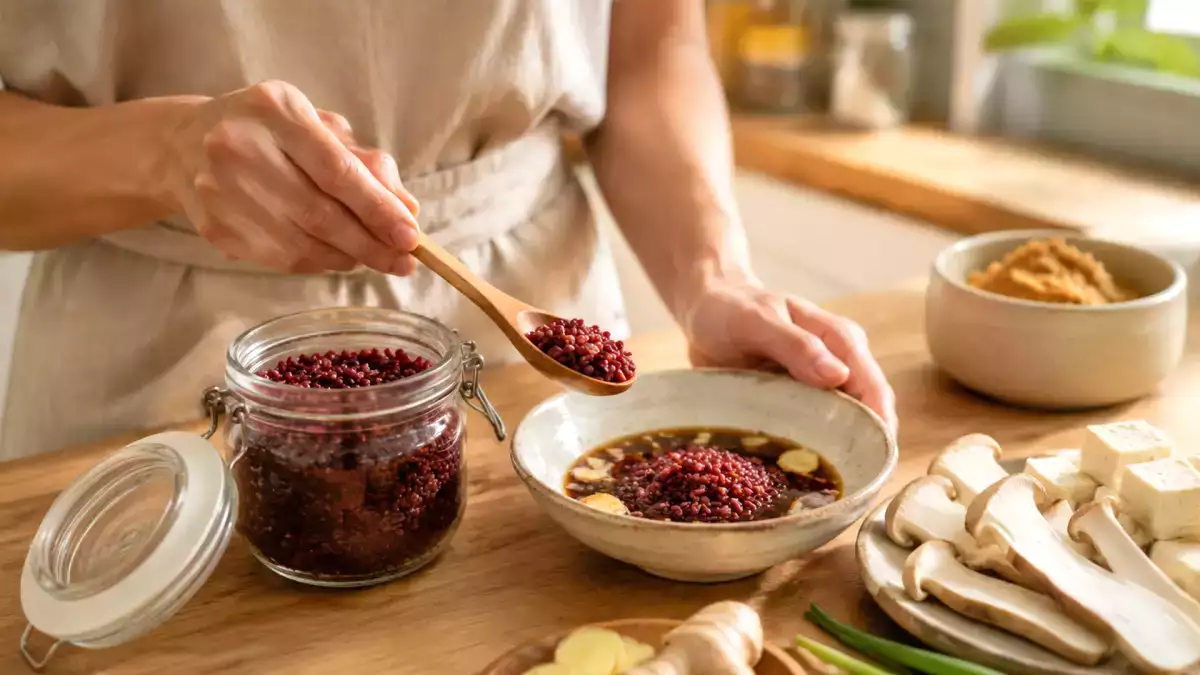Après le miso, découvrez le koji rouge, l’ingrédient fermenté qui colore les plats