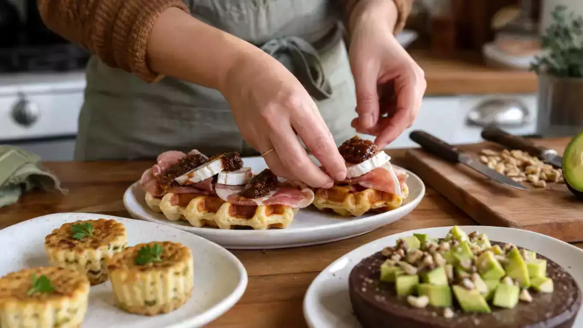 Menu du jour, 5 septembre : des flans au thon, un croffle gourmand et un fondant chocolat-avocat