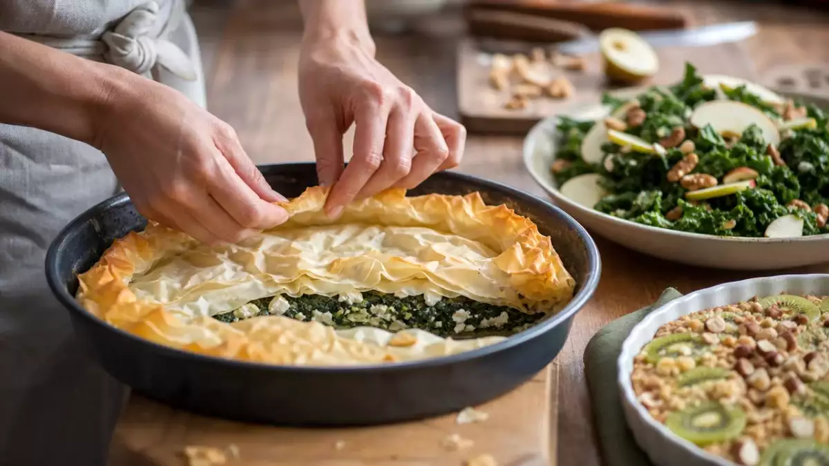 Menu végétarien, 29 septembre : ntrée croquante, un plat savoureux inspiré de la Grèce et un dessert fruité