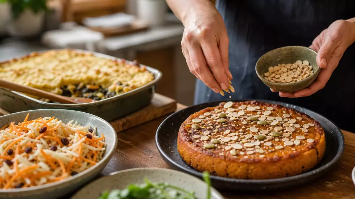 Menu végétarien, 18 septembre : une explosion de saveurs avec le chou rave, le tofu et la patate douce