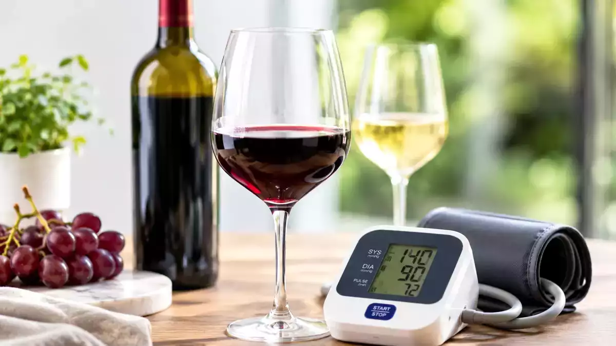 Tension artérielle : ce qu’il faut regarder avant de se servir un verre de vin