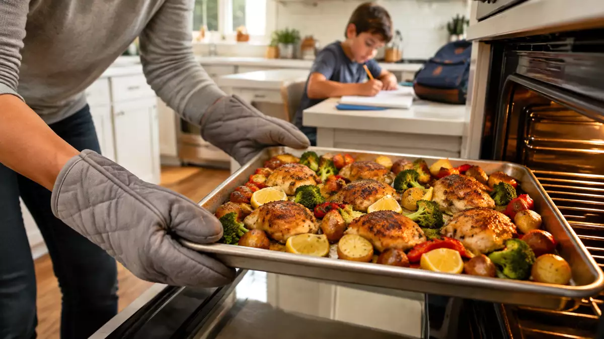 Soir d’école : 12 idées de dîners au four quand on n’a pas envie de sortir trois casseroles