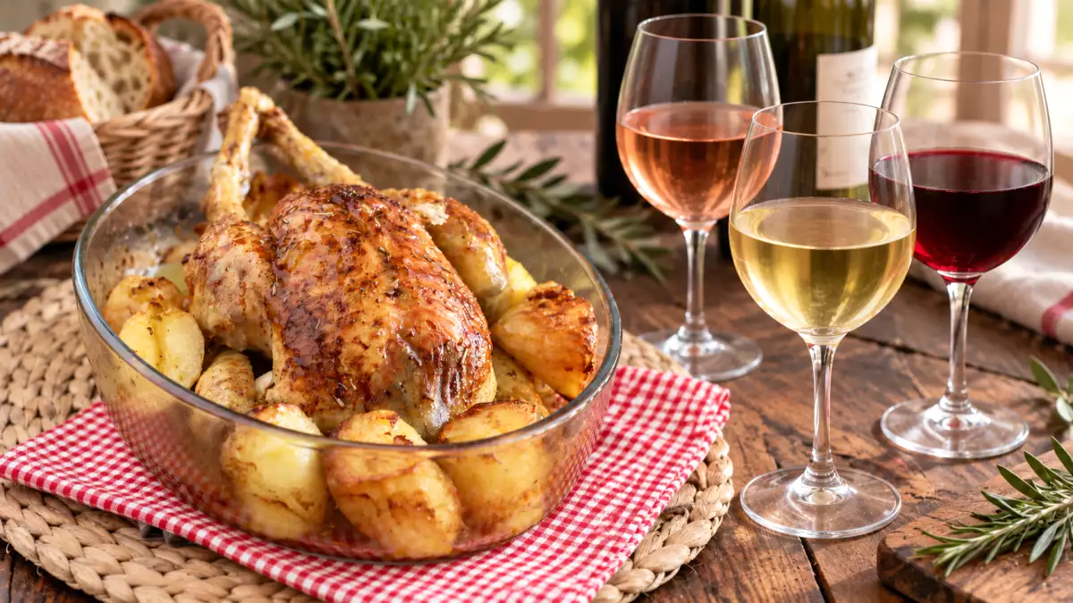 Quel vin italien servir avec du poulet ? Les accords faciles selon la recette