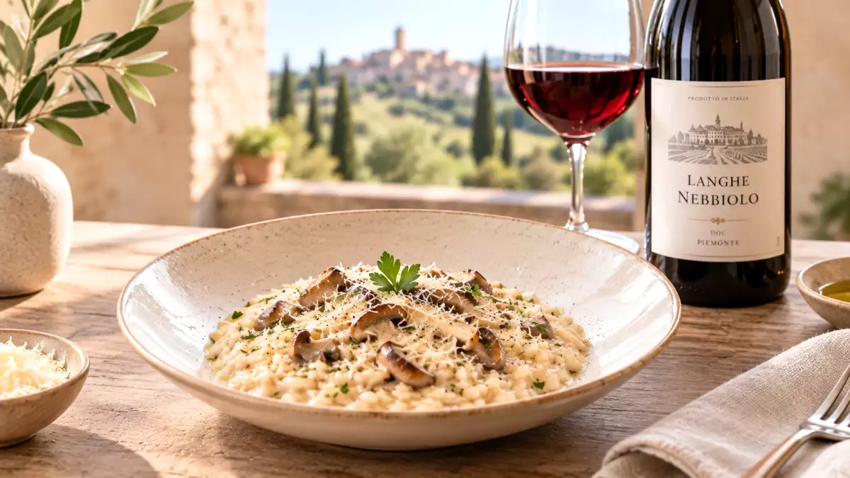 Quel vin italien servir avec des cèpes ? Les accords à choisir selon la recette