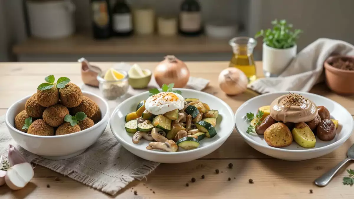 Menu végétarien, 5 octobre : falafels fondants et délices de courgettes
