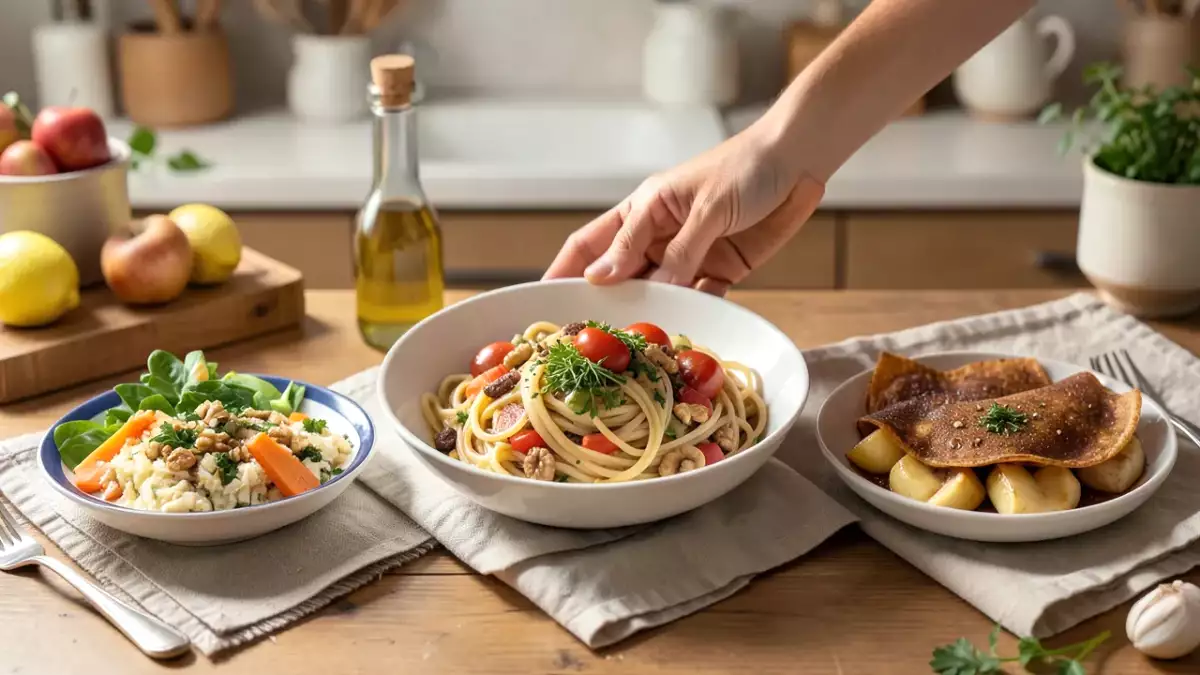 Menu végétarien, 25 octobre : un festin coloré de carottes, konjac et douceurs aux pommes