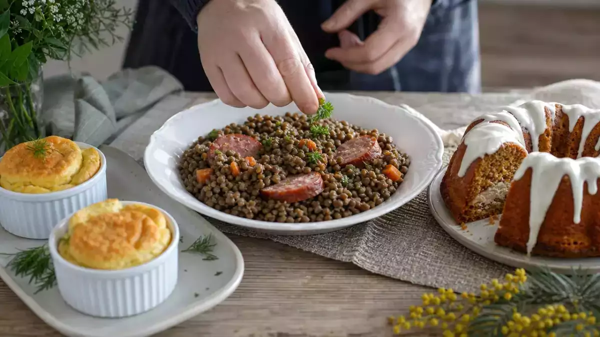 Menu du jour, 17 octobre : soufflés au saumon fumé, saucisse de Morteau et gâteau à la carotte