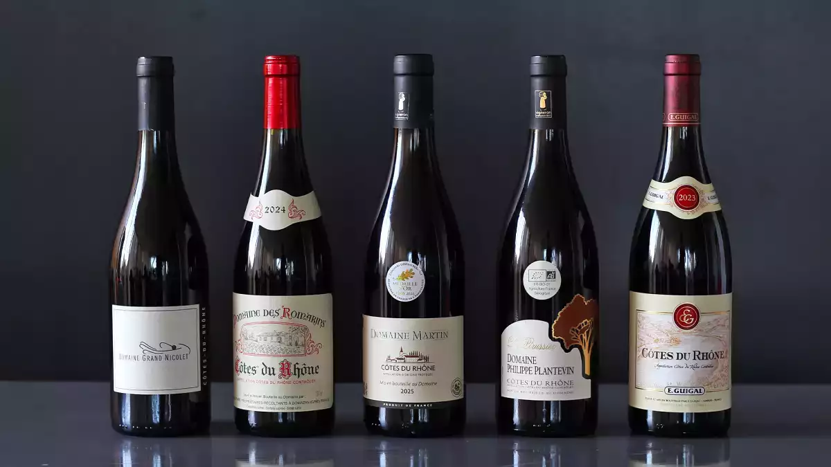 5 Côtes-du-Rhône rouges à moins de 10 € : notre sélection à petit prix et les recettes parfaites pour les accompagner