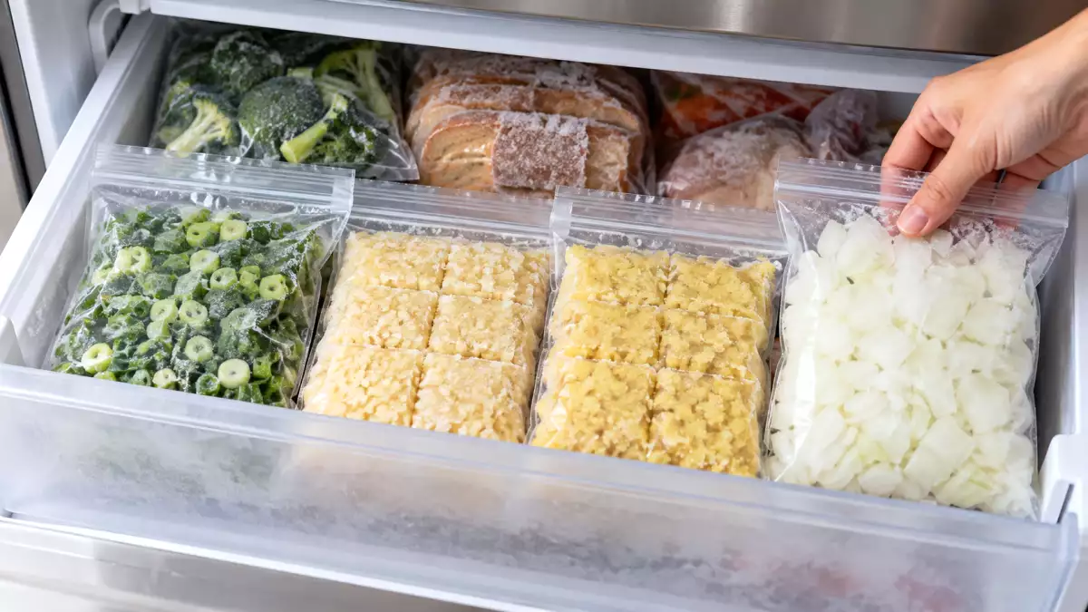 4 ingrédients à congeler pour gagner du temps en cuisine les soirs de semaine