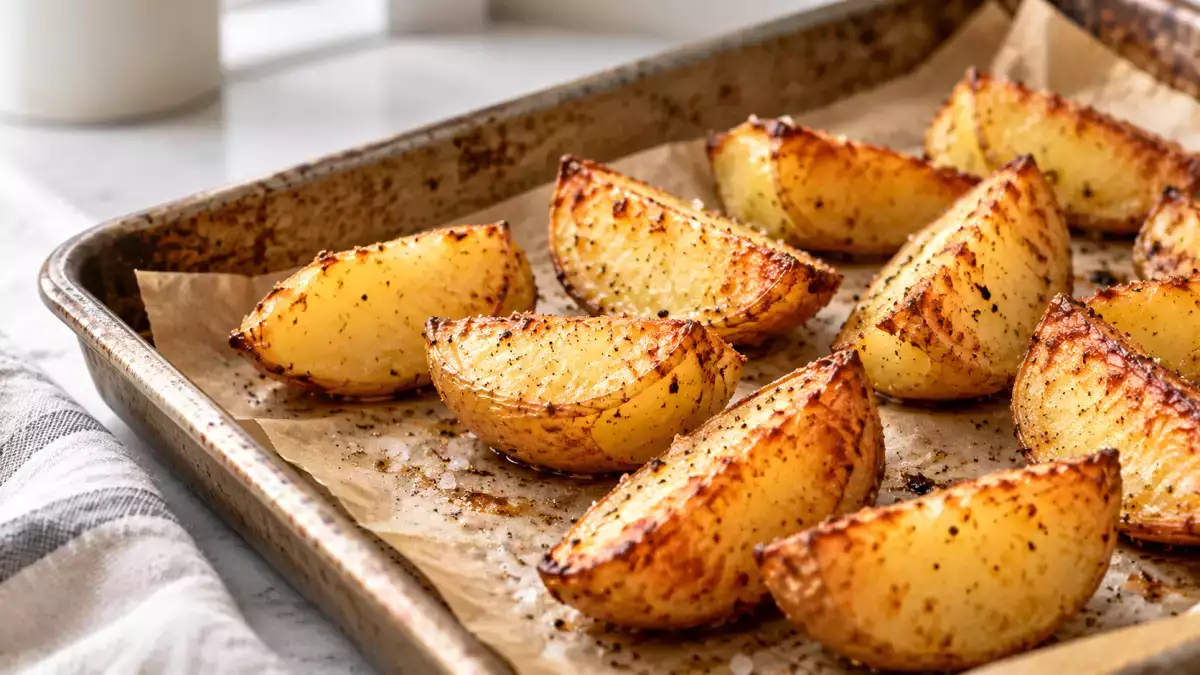 Vos pommes de terre au four restent molles ? Cette erreur les empêche de croustiller