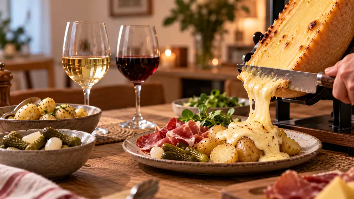 Vin blanc ou rouge avec une raclette ? On pense tous connaître la réponse, mais le meilleur accord n’est pas toujours celui qu’on imagine