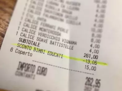 Un restaurateur italien plutôt généreux...