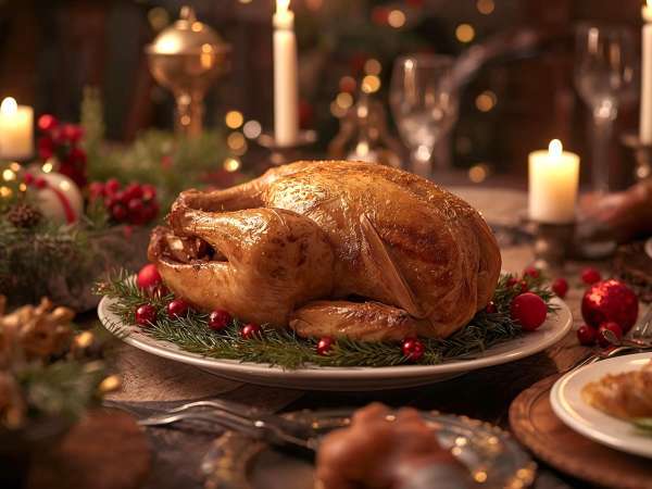 Comment cuire un chapon pour Noël avec un moelleux irréprochable