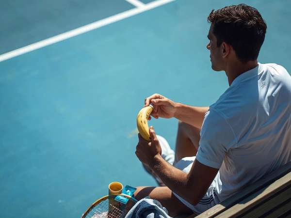 Ce n’est pas de la faim, c’est de la stratégie : ce que les pauses alimentaires disent du tennis de haut niveau