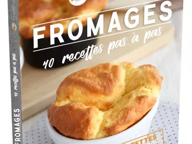 Fromages: 40 recettes pas à pas le 2ème livre de Ptitchef!