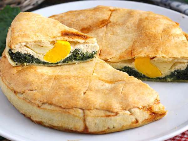 Cette tourte de Pâques venue d’Italie fait toujours son effet à table