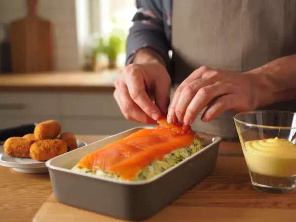 Menu du jour, 16 mai : croquetas croustillantes, terrine de courgette et mousse au citron