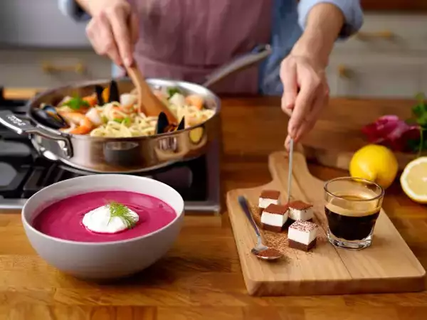 Menu du jour 21 mai : soupe, pâtes et dessert savoureux à découvrir