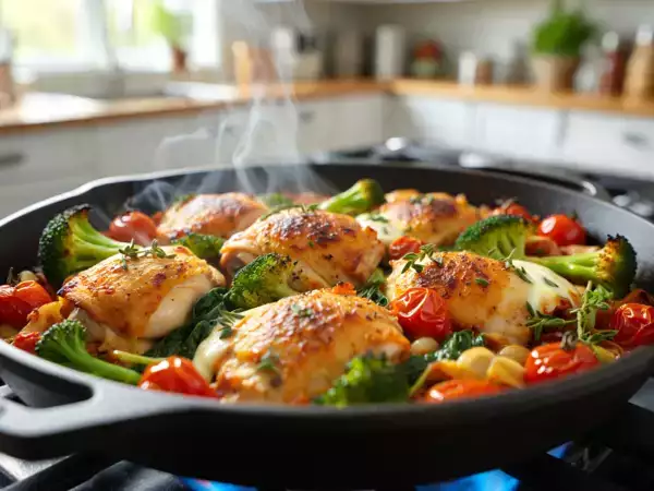 8 plats rapides et faciles à la poêle pour sauver vos déjeuners et dîners sans passer des heures en cuisine