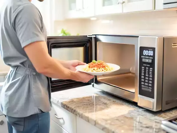 Vous utilisez probablement mal votre micro-ondes (et c’est souvent pour ça que vos restes deviennent secs ou caoutchouteux)