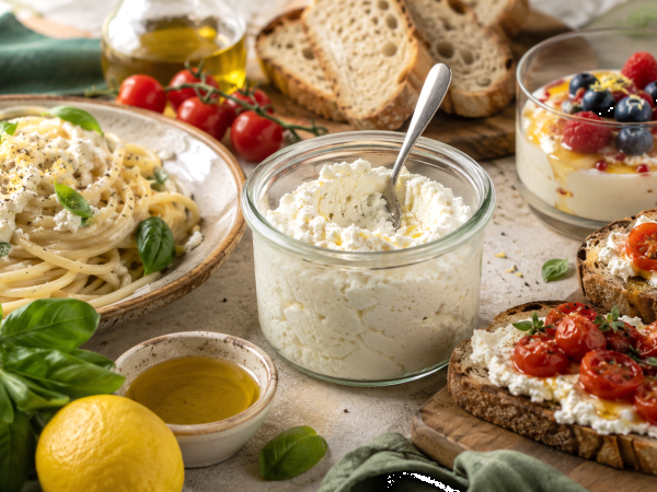Un pot de ricotta traîne dans votre frigo ? Ces idées gourmandes peuvent sauver votre repas