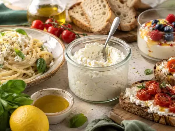 Un pot de ricotta traîne dans votre frigo ? Ces idées gourmandes peuvent sauver votre repas