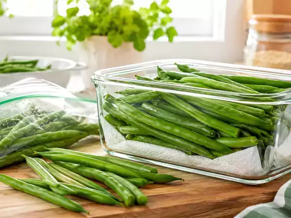 Nos astuces pour conserver plus longtemps des haricots verts croquants !