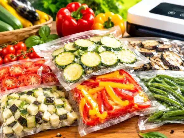 Courgettes, poivrons, aubergines : comment conserver les légumes d’été sous vide correctement