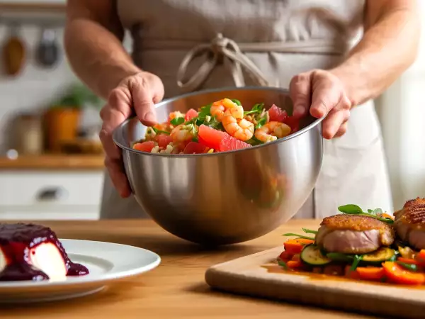 Menu du jour, 28 août : une salade thaï, des magrets de canard et une panna cotta délicieuse