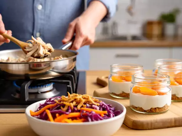 Menu du jour, 5 août : une entrée croquante, un plat réconfortant et un dessert fruité